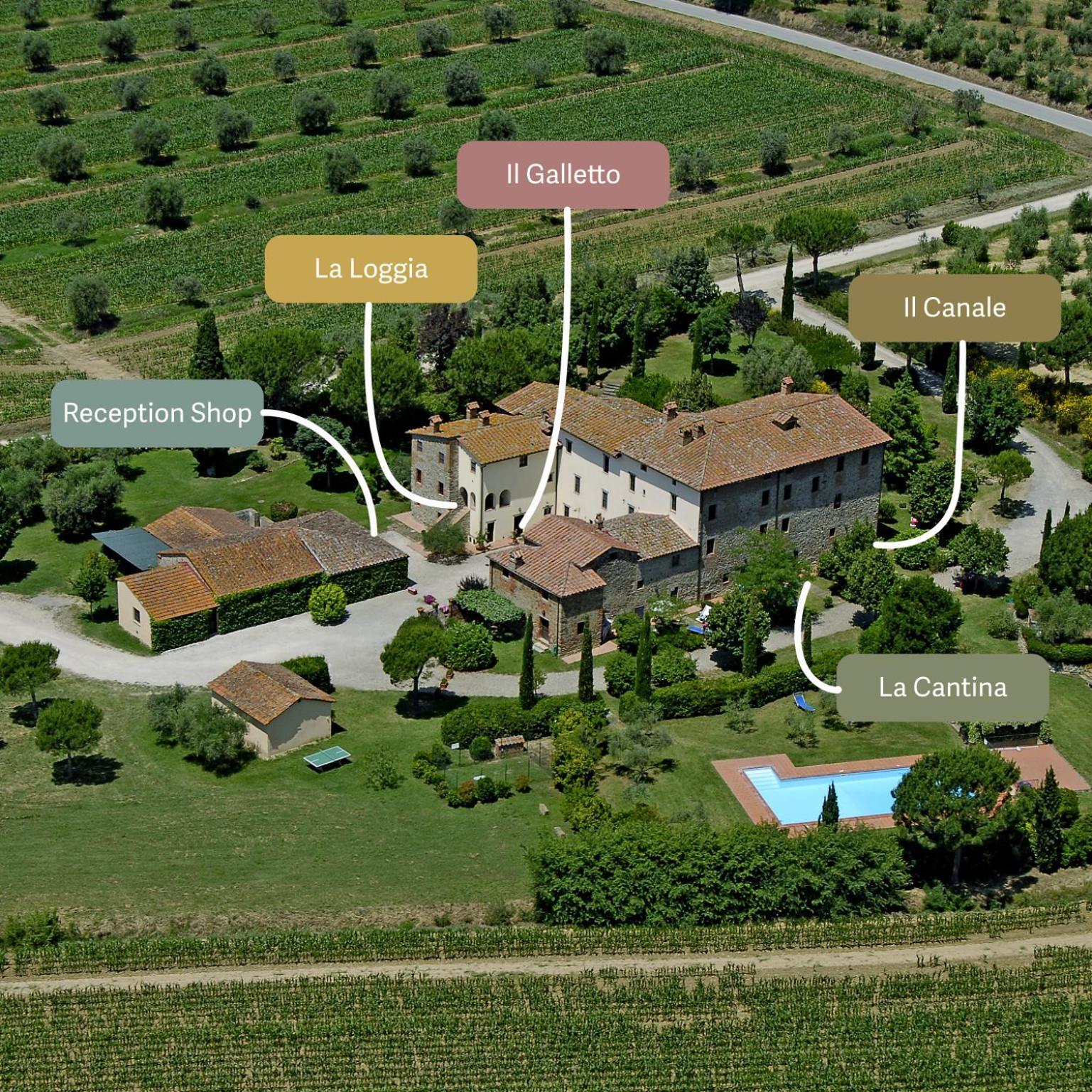La Fattoria Del Rio Di Sopra - Agriturismo Baldeschi Tuoro sul Trasimeno Exterior photo